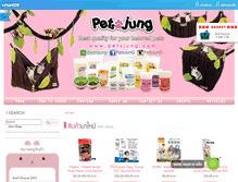 Tablet Screenshot of petsjung.com